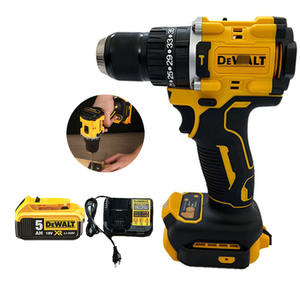 Taladros Eléctricos <span class=keywords><strong>DEWALT</strong></span> a Precio Económico, Destornillador Eléctrico de Alto Torque, Taladro de <span class=keywords><strong>20V</strong></span> <span class=keywords><strong>con</strong></span> Batería de 5A - Product Image 1