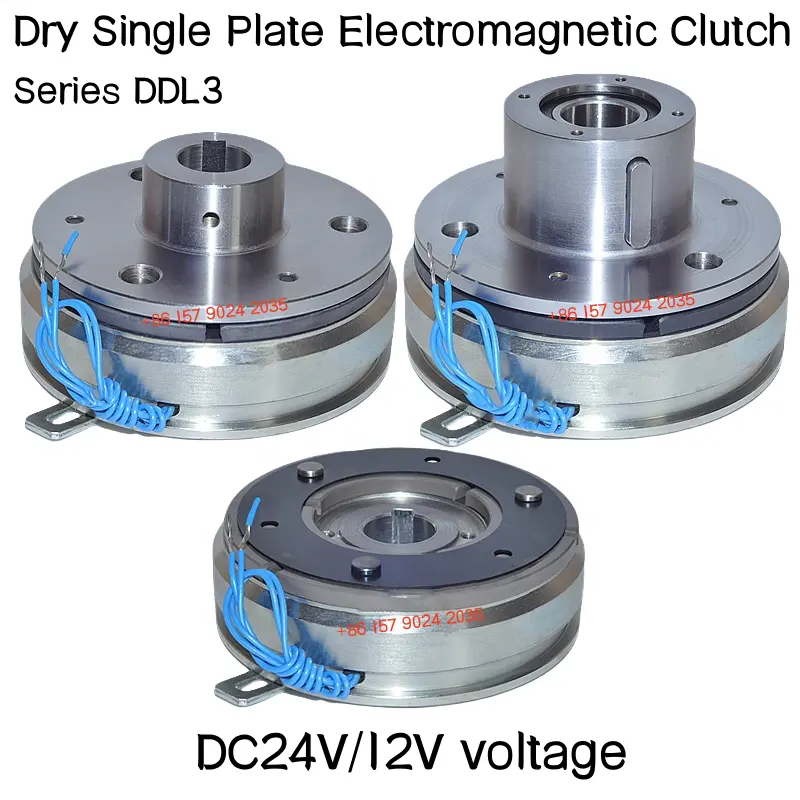 Ddl3 Elektromagnetische Koppelingen Met Snelle Reactie Dc 12V/24V Voor Actieve En Aangedreven Koppeling En Ontkoppeling Met Hoge Kwaliteit