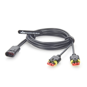AMP Superseal 3 Yollu Y Splitter Kablo 282105 - 282087 Araba Tekne Tarım Makineleri Sensör Sinyal Dağıtım Kontrolü için - Product Image 4