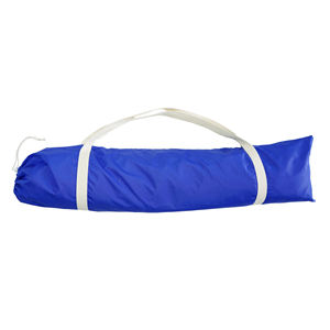 Paten Design Fold Ribs Outdoor Portable Beach Pool Sombrilla Cabana Azul marino Poliéster Edge Cool Beach Tent Cabana <span class=keywords><strong>para</strong></span> la venta - Product Image 2