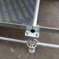 Disque de connexion en acier pour rosette, plaque à bride à verrouillage rapide pour structure de treillis, échafaudage Ringlock et accessoires de support de scène
