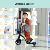 Trottinette Évolutive 3 en 1 Multifonction pour Garçons et Filles de 2-6 Ans, Jouet d'Extérieur à Trois Roues en Plastique Durable