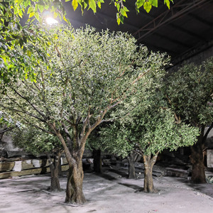 Personnalisé 100% fait à la main 2m 3m 4m 5m 6m grand arbre vert artificiel d'intérieur grand <span class=keywords><strong>Tre</strong></span> artificiel en fibre de verre - Product Image 5