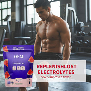 Polvo de Hidratación Electrolítica Natural Sin Azúcar, BCAA para la Recuperación Muscular Post-Entrenamiento, Apoya el Equilibrio Electrolítico, Adultos, a Granel - Product Image 2