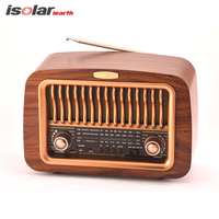 Radio daya dapat diisi ulang nirkabel Retro klasik, Radio FM AM SW