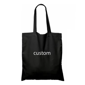 Bolsas de lona personalizadas al por mayor con logotipo, bolsas de compras de colores, bolsas de lona de algodón puro - Product Image 2