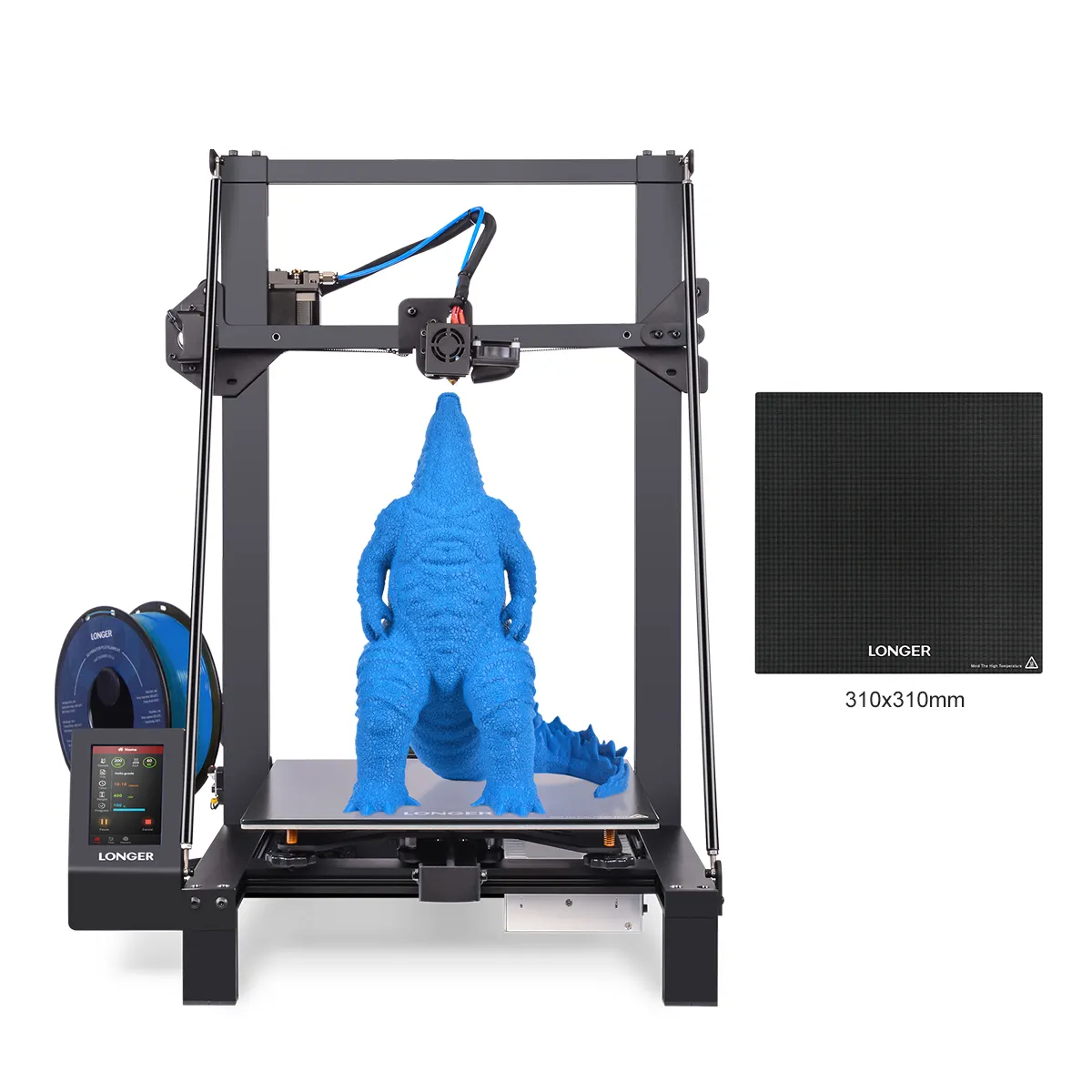 LONGER LK5 Pro 3D Printer 300*300*400mm Open Source 4.3 Full Color Touch Screen FDM Local delivery 3D Printer Dropshipping