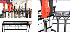 Organizador de Herramientas de Jardín de Metal, Grande y Largo, Práctico, Estante de Almacenamiento de Herramientas de Jardín Pequeño, <span class=keywords><strong>Armario</strong></span> Utilitario para Escobas y Trapeadores - Product Image 5
