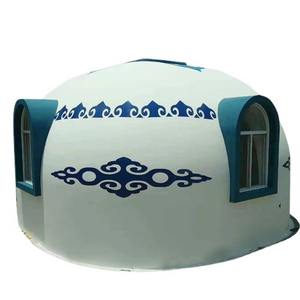 Cúpula Casa Habitación Yurta mongol Huevo Residencia <span class=keywords><strong>Esfera</strong></span> Lodge Glamping Tienda Camping Refugio - Product Image 4