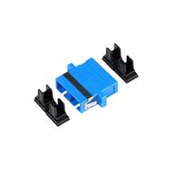 Capuchon anti-poussière pour adaptateur SC, bouchon anti-poussière pour fibre optique, pour panneau de brassage ODF 5G, protecteur de port de coupleur SC, matériau PC, noir