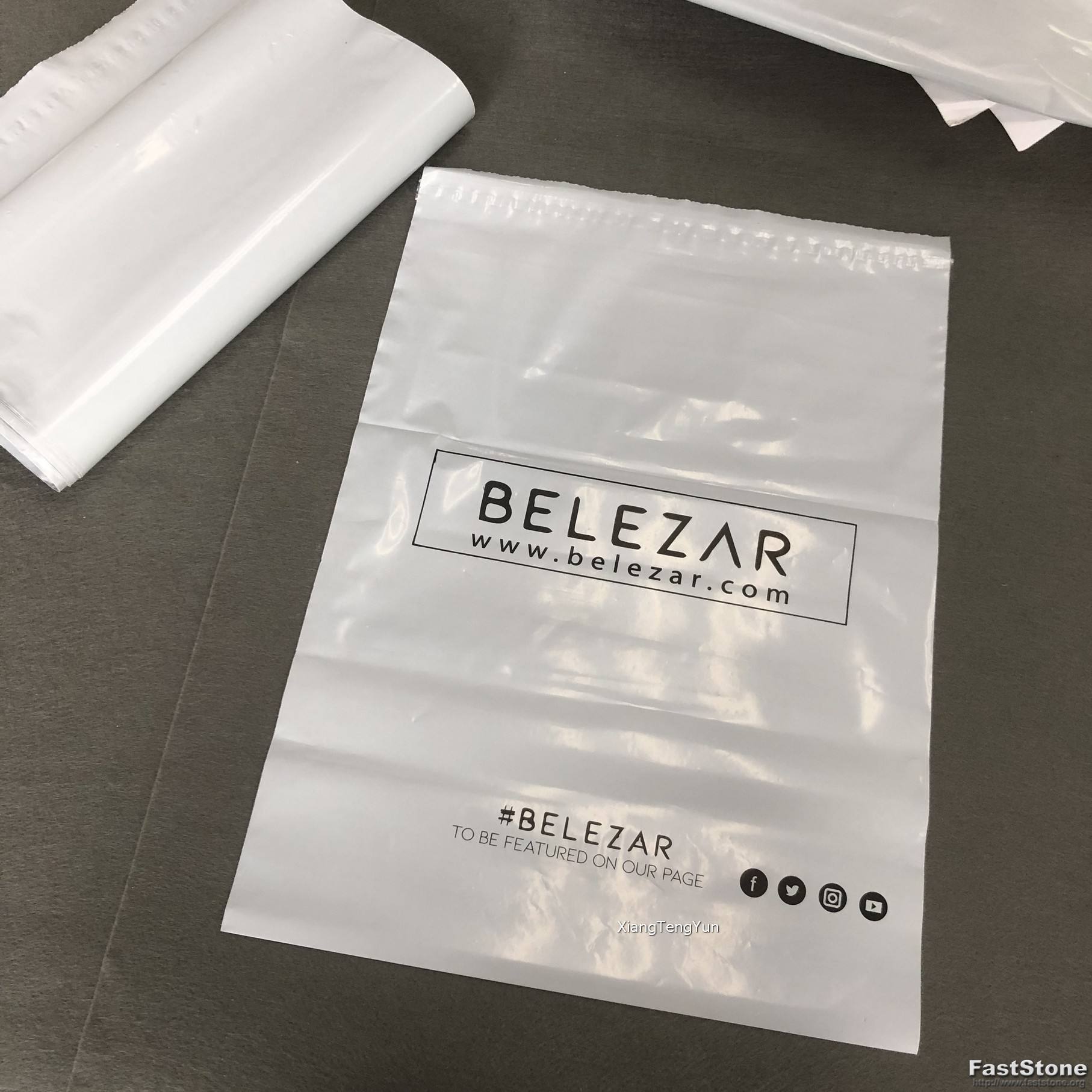 Duradero y Ecológico bolsas de mensajería coex de LDPE para un