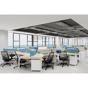 새로운 디자인 x 모양 사무실 책상 워크 스테이션 모듈 식 입방 <span class=keywords><strong>8</strong></span> 인용 10 인용 오픈 오피스 워크 스테이션 스크린 - Product Image 6