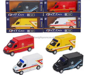 سيارة معدنية قوالب سيارة إسعاف معدنية مخصصة مع بصمة التفاف ملونة كاملة على جميع جوانب العنصر بأكمله - Product Image 2