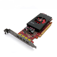 Carte graphique originale neuve FirePro W4100 2 Go GDDR5 630 MHz 128 bits, mono-slot, 50 W, 28 nm, carte graphique, carte vidéo, carte de jeu