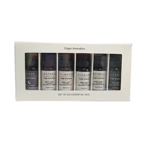 Oem/Odm Groothandel Puur Natuurlijke Aromatherapie Massage 6 Stuks Mix Etherische Olie Cadeau Set Etherische Olie Set Voor Diffusers