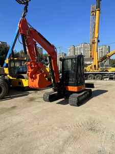 Mini-excavatrice sur chenilles Hitachii ZX50 d'occasion, 5 tonnes, mini-excavatrices d'origine japonaise à vendre, excavatrice d'occasion - Product Image 6