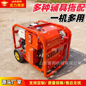 Unidad de Potencia Hidráulica Móvil a Gasolina de 163 cc y 1500 rpm con Arranque por Retroceso para Minería, Túneles, Rescate y Construcción - Product Image 5