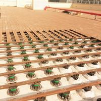 Kit de supports réglables en hauteur pour terrasses en bois 2026 – Supports de poutres pour dalles de pavage extérieur en PP étanche