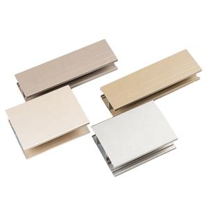 Алюминиевые профили серии Chile, обработанные с ЧПУ, с порошковым покрытием, угловой узор для дверей и окон - Product Image 4