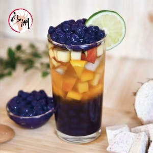 ไข่มุกดำ น้ำตาลทรายแดง แบบปรุงเร็ว สำหรับชงชาไข่มุก จำหน่าย 1 กก. เนื้อนุ่มหนึบ เหมาะสำหรับร้านขนมหวาน - Product Image 3