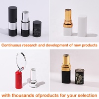 Fournisseur d'étui à rouge à lèvres miroir personnalisé Tube de rouge à lèvres rouge Conteneur d'emballage de luxe Emballage cos