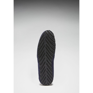 Espadrillas con Suola in Gomma, Blu Navy Scamosciato - Product Image 1