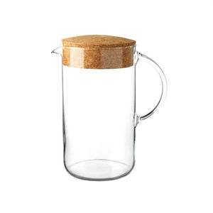 Pot à café en bois <span class=keywords><strong>d</strong></span>'usine original à côté en verre transparent ensemble de <span class=keywords><strong>carafe</strong></span> à <span class=keywords><strong>eau</strong></span> de nuit - Product Image 3