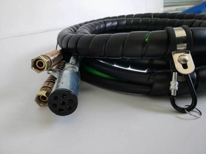 สายยางลม 3 in 1 พร้อมสายไฟหุ้มยาง ยาว 15 ฟุต - Product Image 3
