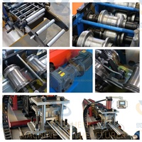 Machine de formage de panneaux Yousheng, machine de formage de portes à enroulement, machine de formage de portes de garage, machine de formage de portes métalliques