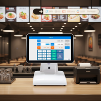Caisse enregistreuse tout-en-un 15 pouces, système Android, terminal de point de vente, systèmes de point de vente pour les magasins de détail, logiciel SDK de facturation