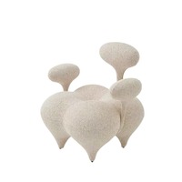 Fauteuil individuel créatif de style nordique en forme de ballon, fauteuil de salon tendance
