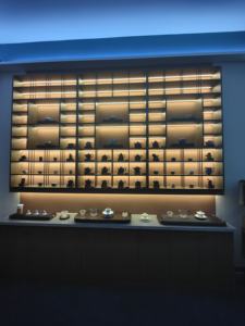 ארון תצוגה רב תכליתי פופולרי של ערכות תה מעץ סיני מסורתי - Product Image 6