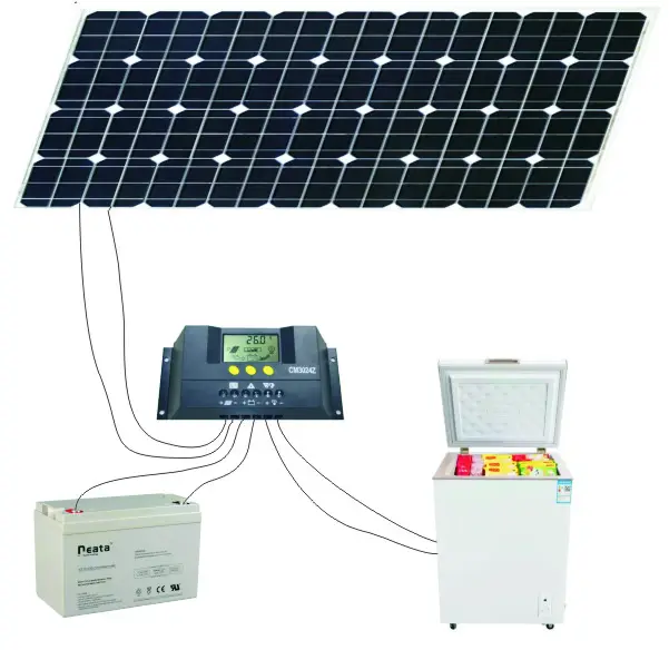 Congélateur de réfrigérateur de coffre solaire du BD/C-100 profond sans énergie verte de C. C 12V de batterie