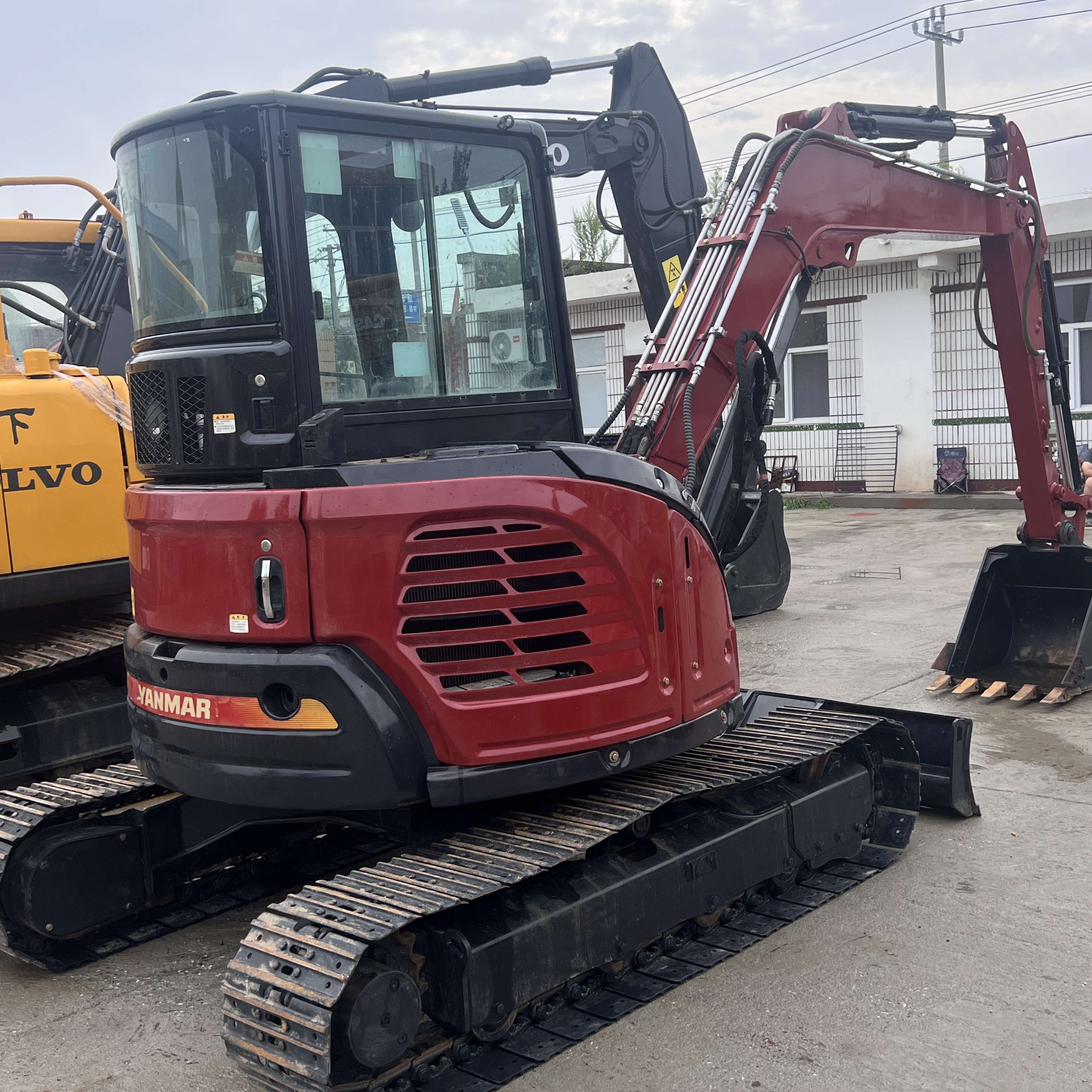 Yanmar VIO55 VIO55-5 VIO55-6 5-тонный маленький экскаватор