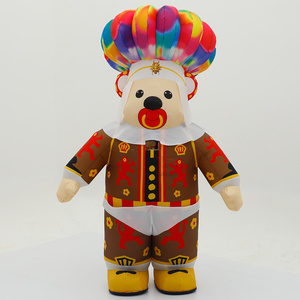 <span class=keywords><strong>Disfraz</strong></span> de Mascota Inflable Personalizado con Certificación CE, Diseño de <span class=keywords><strong>Oso</strong></span> Teddy Árabe, Personaje de Dibujos Animados, para Fiestas de Adultos - Product Image 1