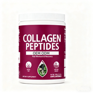 תווית פרטית oem קולגן פפטיד אבקת חלבון הידרוליזה קולגן תוספת מחיר המפעל לשעבר - Product Image 1