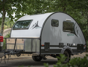 Mini Caravana Remolque Tipo Lágrima Pequeña, Mini Caravana Remolque en Forma de Lágrima, Remolque Camper Pequeño - Product Image 2