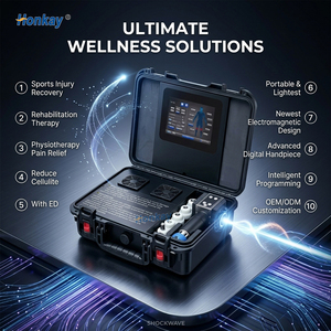Popular Trolley Type Shockwave Therapy Device Stress Reduction Muscle Massage Shockwave Therapy Machine for Wellness Center - Product Image 1