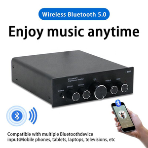 Creatall 2*100W+200W 2.1 Channel Digital Audio HIFI Desktop <strong>Amplifier</strong> Professional <strong>Mini</strong> Subwoofer Sound Power <strong>Amplifier</strong> for Home - Product Image 5