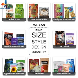 Tùy chỉnh in xây dựng thương hiệu có sẵn thực phẩm an toàn bao bì nhựa <span class=keywords><strong>Ziplock</strong></span> túi cho các loại hạt, đồ ăn nhẹ, trái cây sấy khô, và sô cô la - Product Image 5