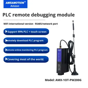Gateway 4G Aimoxun per Estero, Modbus WIFI Hong Kong Macao PLC, Automazione Industriale, Monitoraggio Wireless Remoto, Caricamento/Scaricamento, 24V - Product Image 3