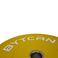 معدات رياضية من BYT، أقراص أوزان مطاطية بالجملة طراز TBB-C منشأ شاندونغ، أقراص باربل متعددة الاستخدامات