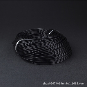 Cordon en macramé rond en cuir pour la création de bijoux DIY, bracelets, colliers, matériel de fabrication - Product Image 3