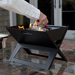 Gril à propane américain d'extérieur portable en forme de X, grand épais et pliable pour la maison, le jardin, le <span class=keywords><strong>barbecue</strong></span>, le métal. - Product Image 3