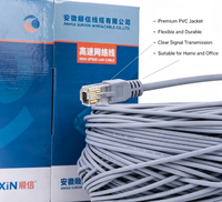 Meilleur prix Câble réseau LAN Cat6 23AWG 0,56 mm en cuivre pur, marque OEM, FTP STP 4 paires, rouleau de 305 m (1000 pi)