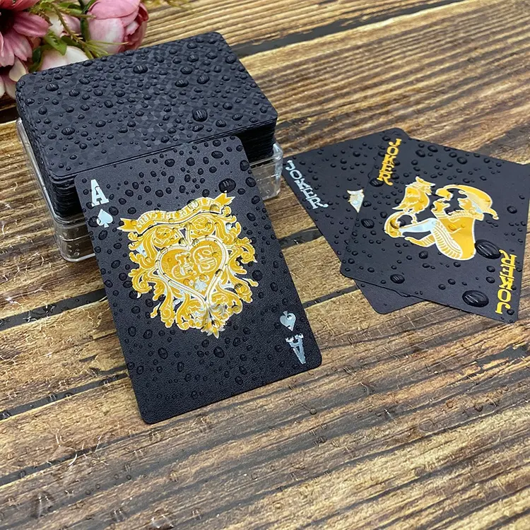 Carte da gioco in plastica con Logo personalizzato carte da gioco da Poker impermeabili