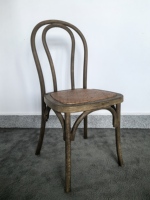 Chaise Thonet en bois courbé antique marron naturel de haute qualité, empilable, vente en gros