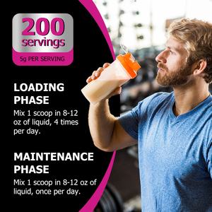 Creatina Monohidrato en Polvo de Marca Propia que Ayuda a Desarrollar Músculo Magro, Aumentar la Fuerza y Acelerar la Recuperación - Product Image 3