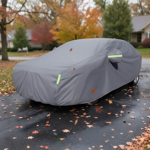 <span class=keywords><strong>Housse</strong></span> <span class=keywords><strong>de</strong></span> <span class=keywords><strong>voiture</strong></span> entièrement enveloppante, épaisse et rembourrée en polyester, imperméable et <span class=keywords><strong>anti</strong></span>-<span class=keywords><strong>grêle</strong></span>, épaisseur 4 mil, <span class=keywords><strong>protection</strong></span> UV à 90 %, style sport <span class=keywords><strong>pour</strong></span> <span class=keywords><strong>voiture</strong></span> - Product Image 1