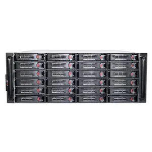 4U máy tính công nghiệp Chassis Rackmount trường hợp với 24 HDD Vịnh & trao đổi nóng CCTV lưu trữ máy chủ trong kho - Product Image 1